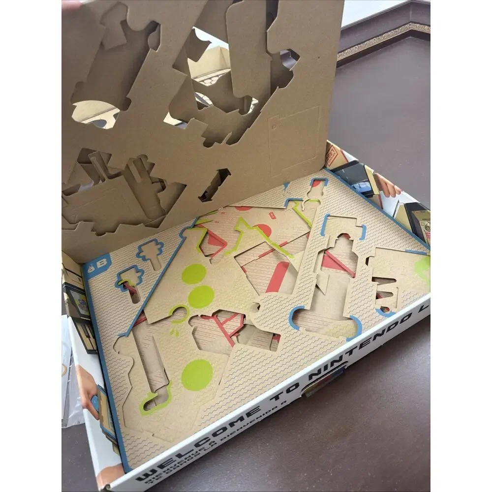 Nintendo LABO Toy-con 01 Variety Kit OPENED for Parts CARDBOARD